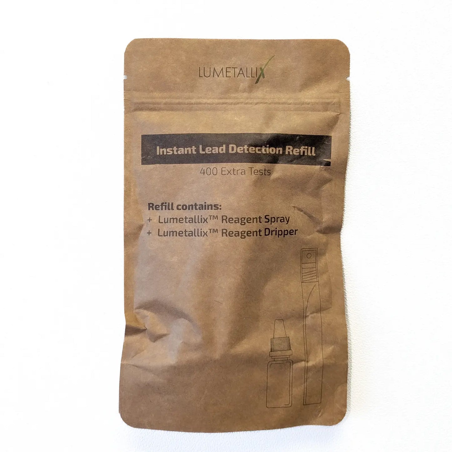 Lumetallix DIY Lead Test Refill - Reagent Only for Use with Lumetallix UV LeadLight