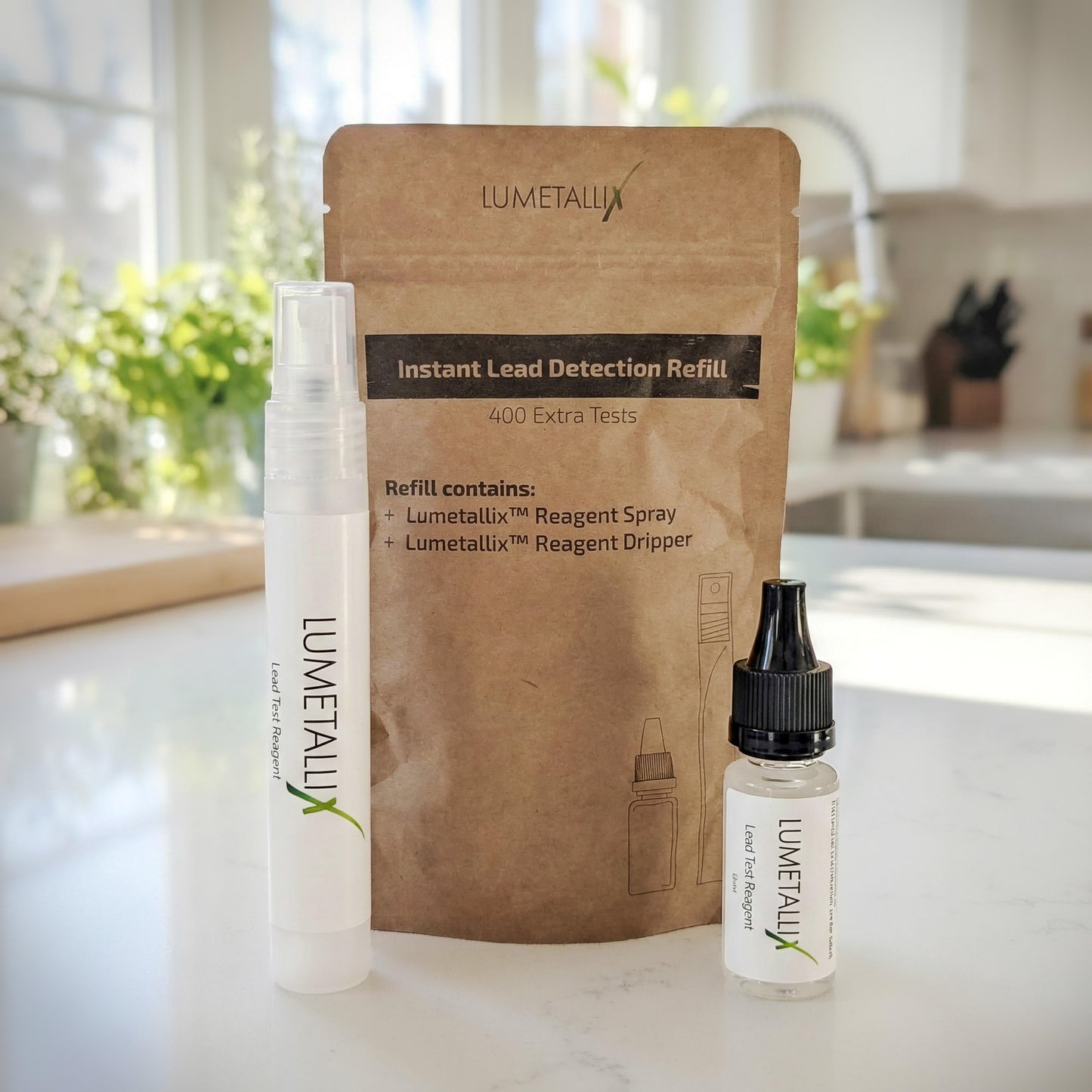 Lumetallix DIY Lead Test Refill - Reagent Only for Use with Lumetallix UV LeadLight