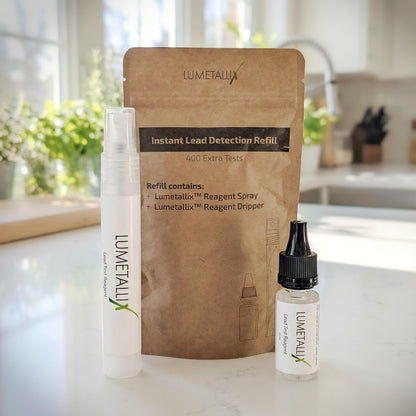 Lumetallix DIY Lead Test Refill - Reagent Only for Use with Lumetallix UV LeadLight